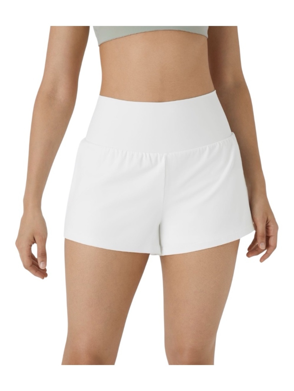 Halara SoftlyZero Airy Super High Waisted Yoga Shorts with Pockets, Small, NWT - Picture 2 of 5